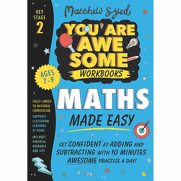 You Are Awesome Workbook - Maths Made Easy (Matthew Syed) Hachette UK