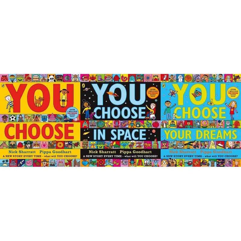 You Choose Collection (Nick Sharratt) - 買書書 BuyBookBook