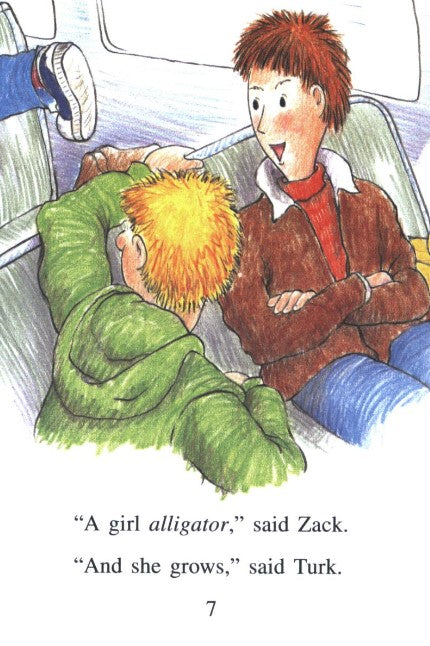 ICR:  Zack's Alligator goes to School (I Can Read! L2)