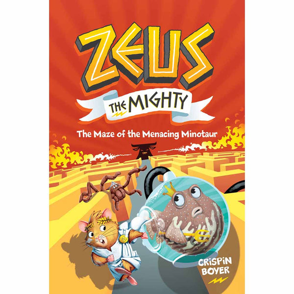 Zeus The Mighty, #02 The Maze of the Menacing Minotaur (Hardback) - 買書書 BuyBookBook