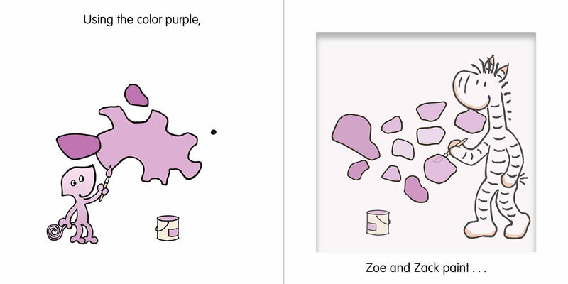 Zoe and Zack - Colors (Hardback) - 買書書 BuyBookBook