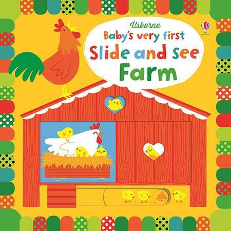 Baby's Very First Slide and See Farm Usborne